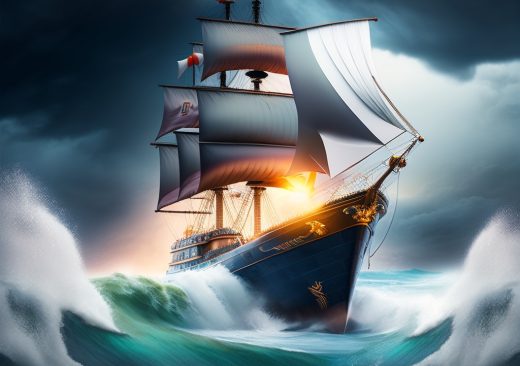 Navegando en la tormenta